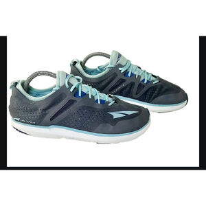 Altra Kayenta Zero Drop Lace Up Road Running Shoes Gray Blue Womens Size 9.5